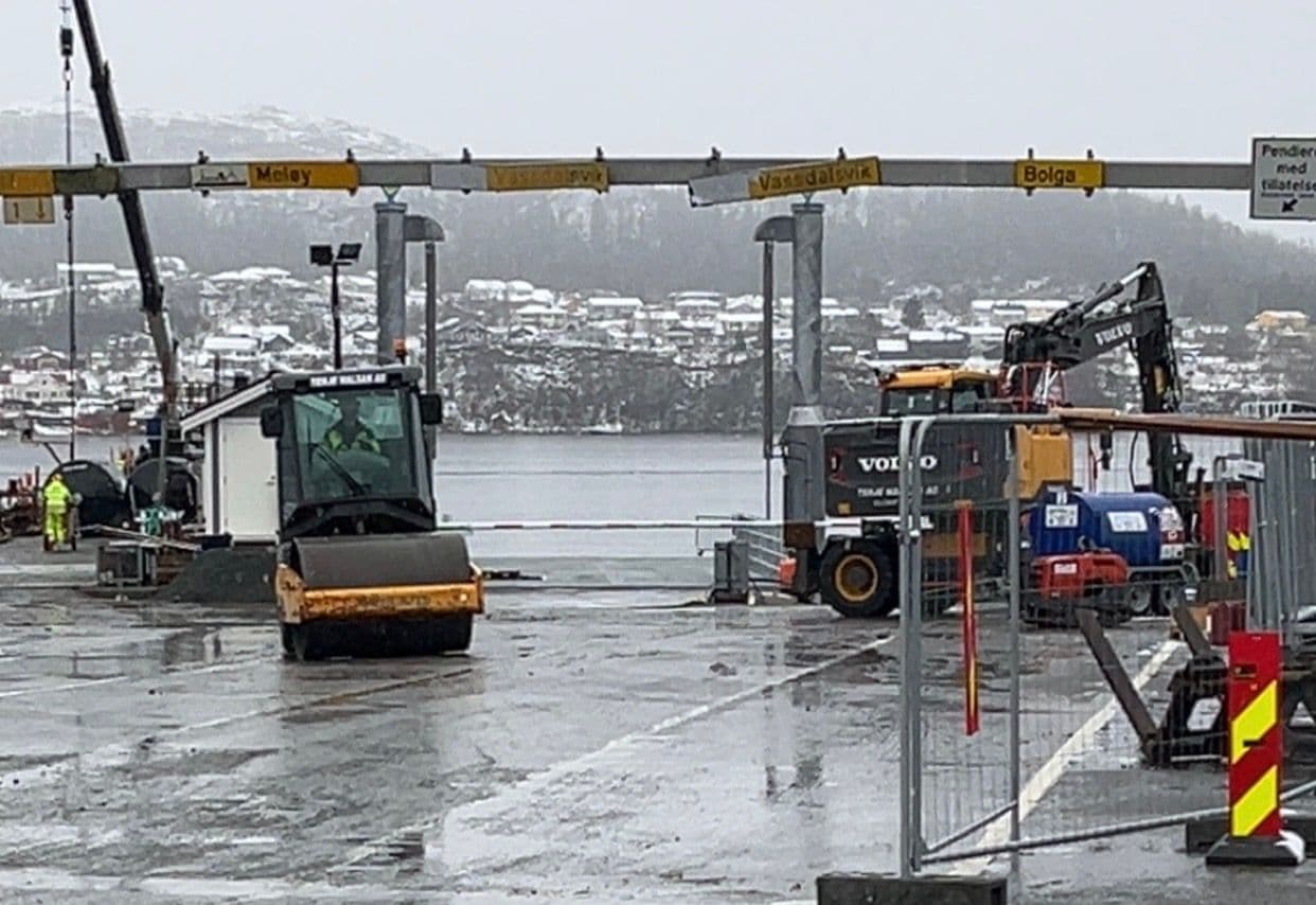 Torsdag 26. mars åpner Ørnes ferjekai