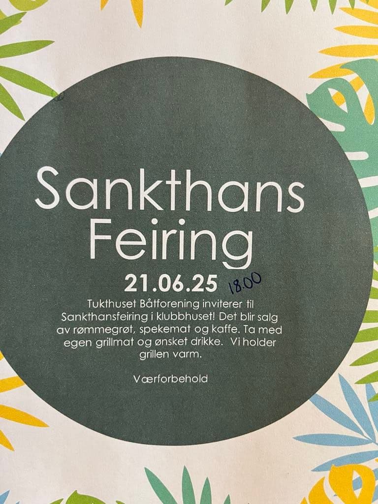 Bål, rømmegrøt og grilling på Tukthuset