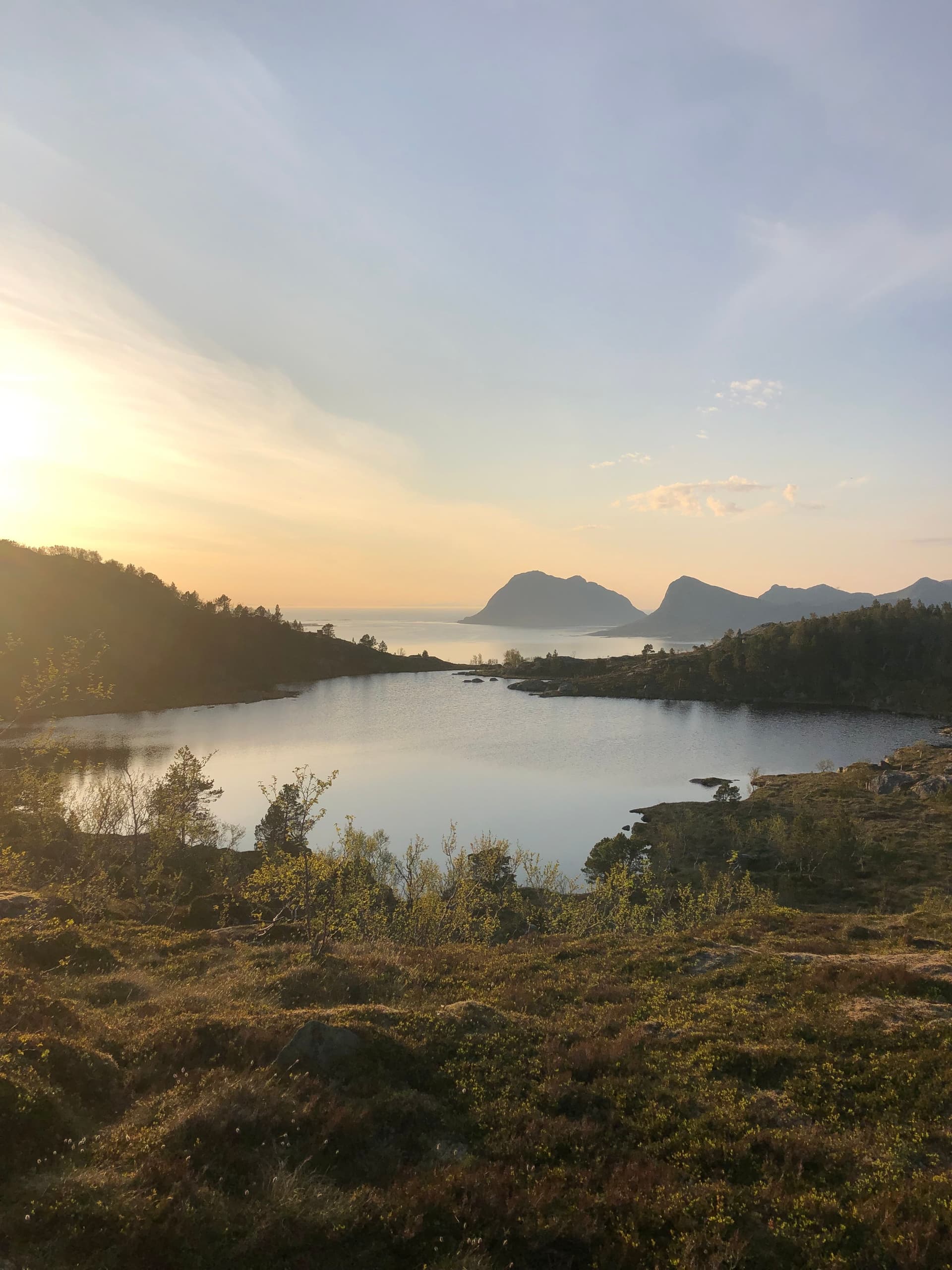 Fottur fra Meløysund til Bremnes, Meløymarsjløypa