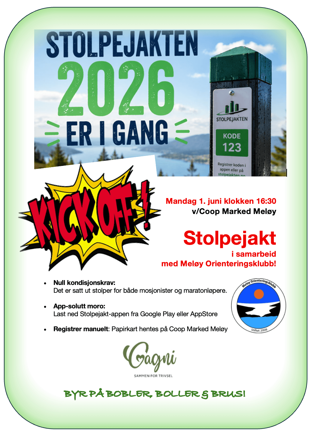 Sprek sommer i Meløy - bli med på Stolpejakt!
