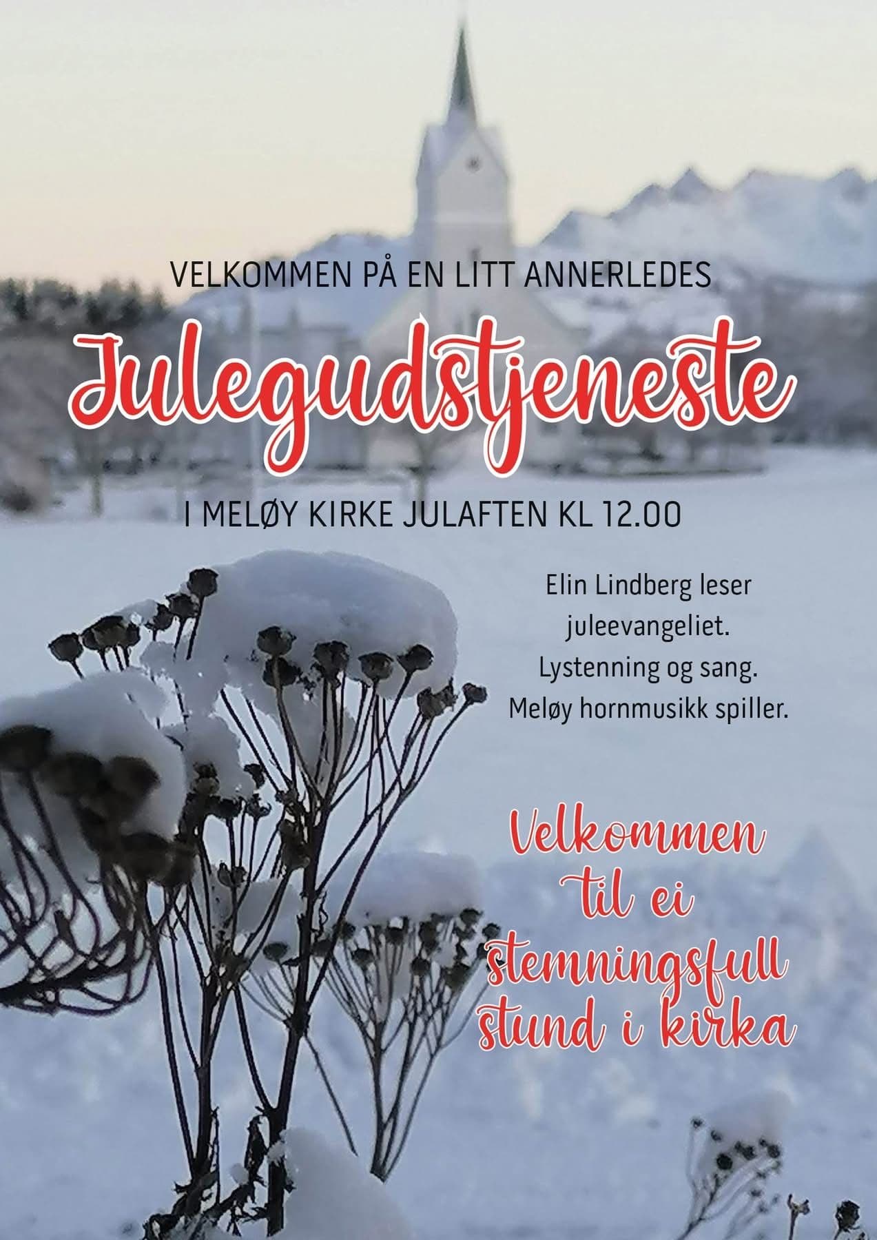 En litt annerledes julegudstjeneste